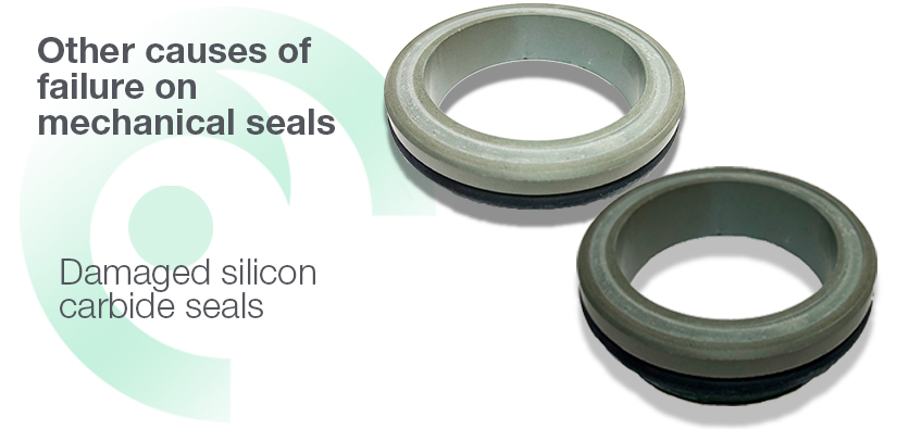 Other causes of fails in mechanical seals